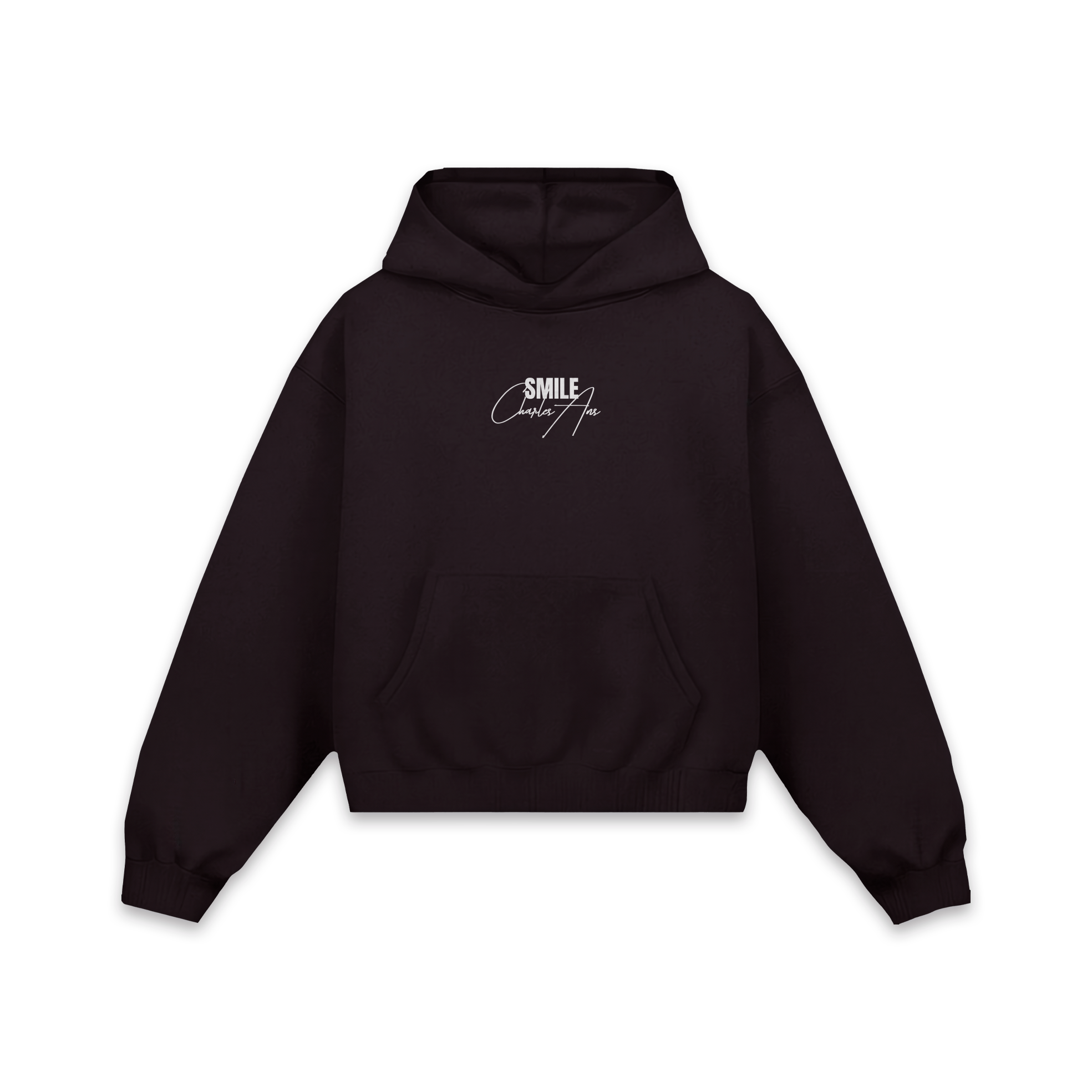 Mis ojos no podían ver Hoodie Wine Chocolate