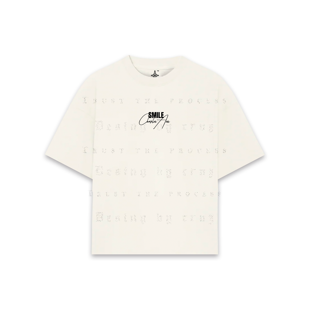 Smile Álbum T-Shirt Hueso