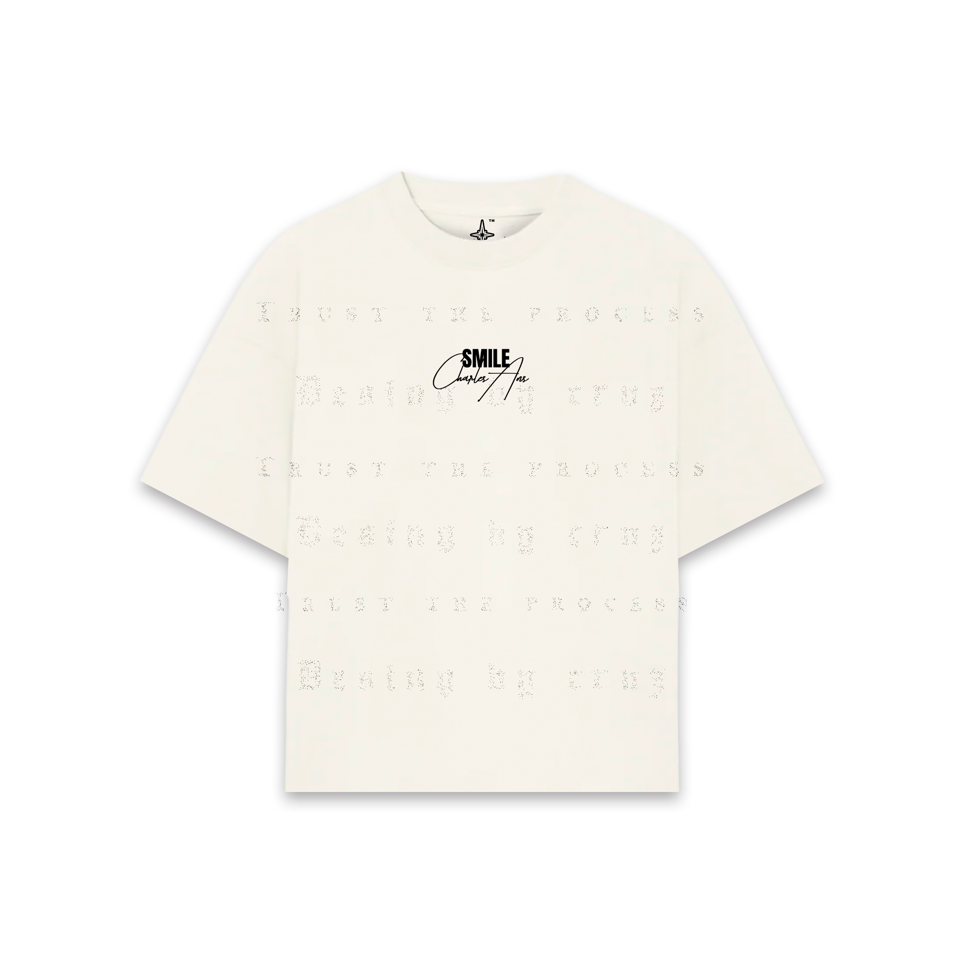 Smile Álbum T-Shirt Hueso