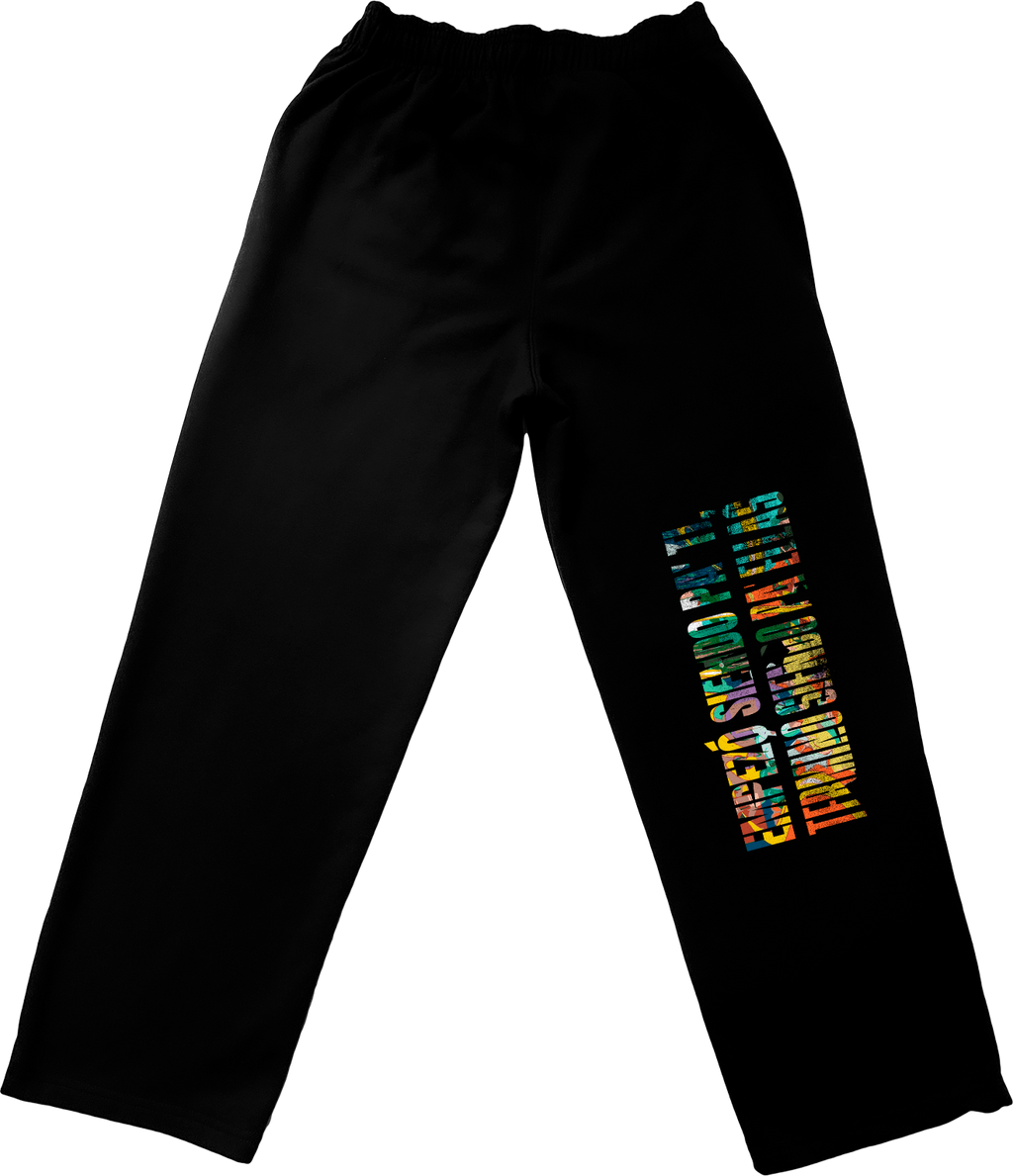 Smile Baggy Jogger Pants