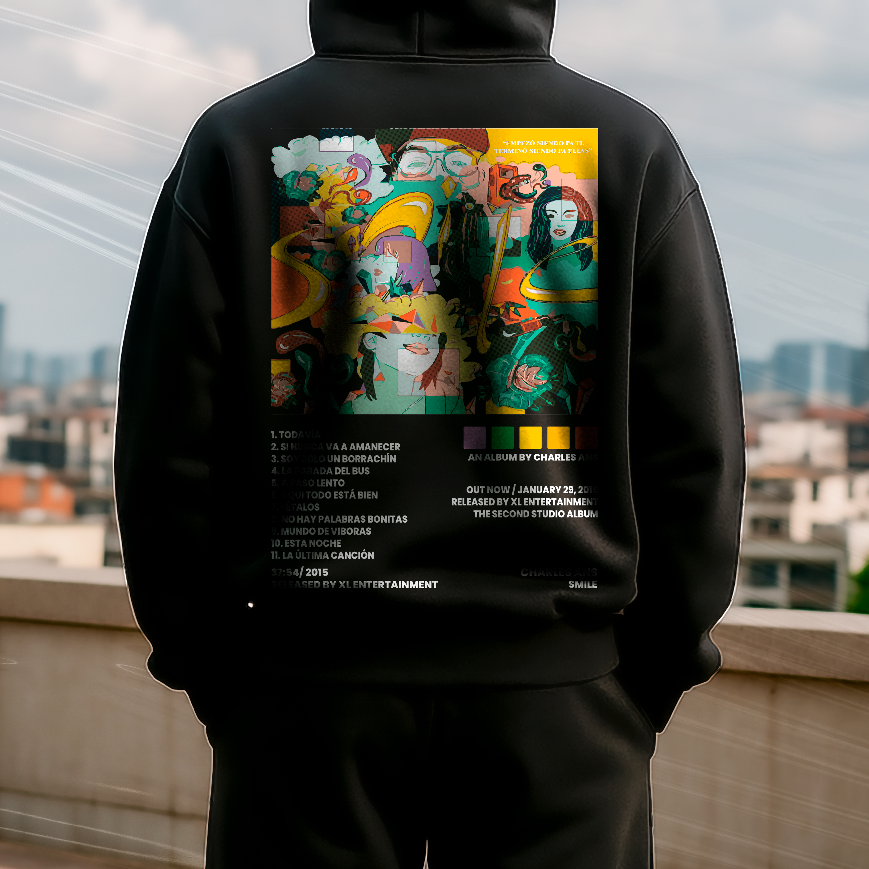 Smile Álbum Hoodie