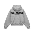 Son Of God Hoodie Gris Jaspe