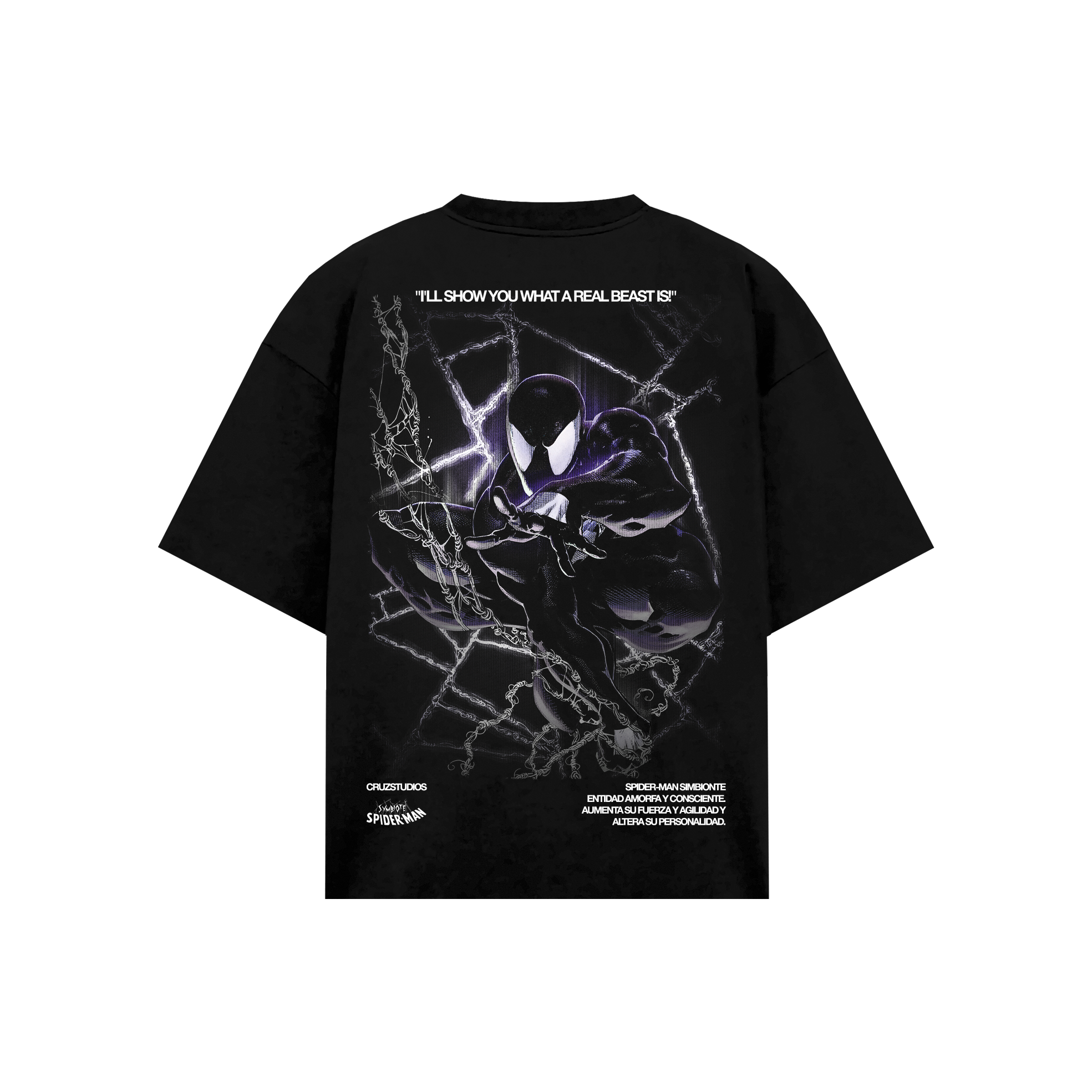 Symbiote Spider-Man Black T-Shirt
