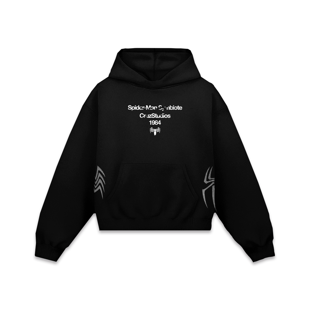 Symbiote Spider-Man Black Hoodie Vantablack
