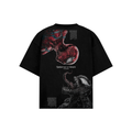 Spider-Man vs Venom Black T-Shirt