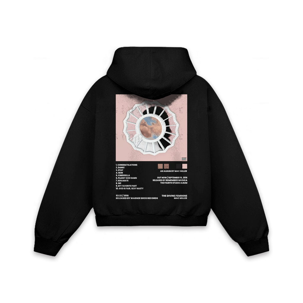 The Divine Feminine Hoodie Vantablack