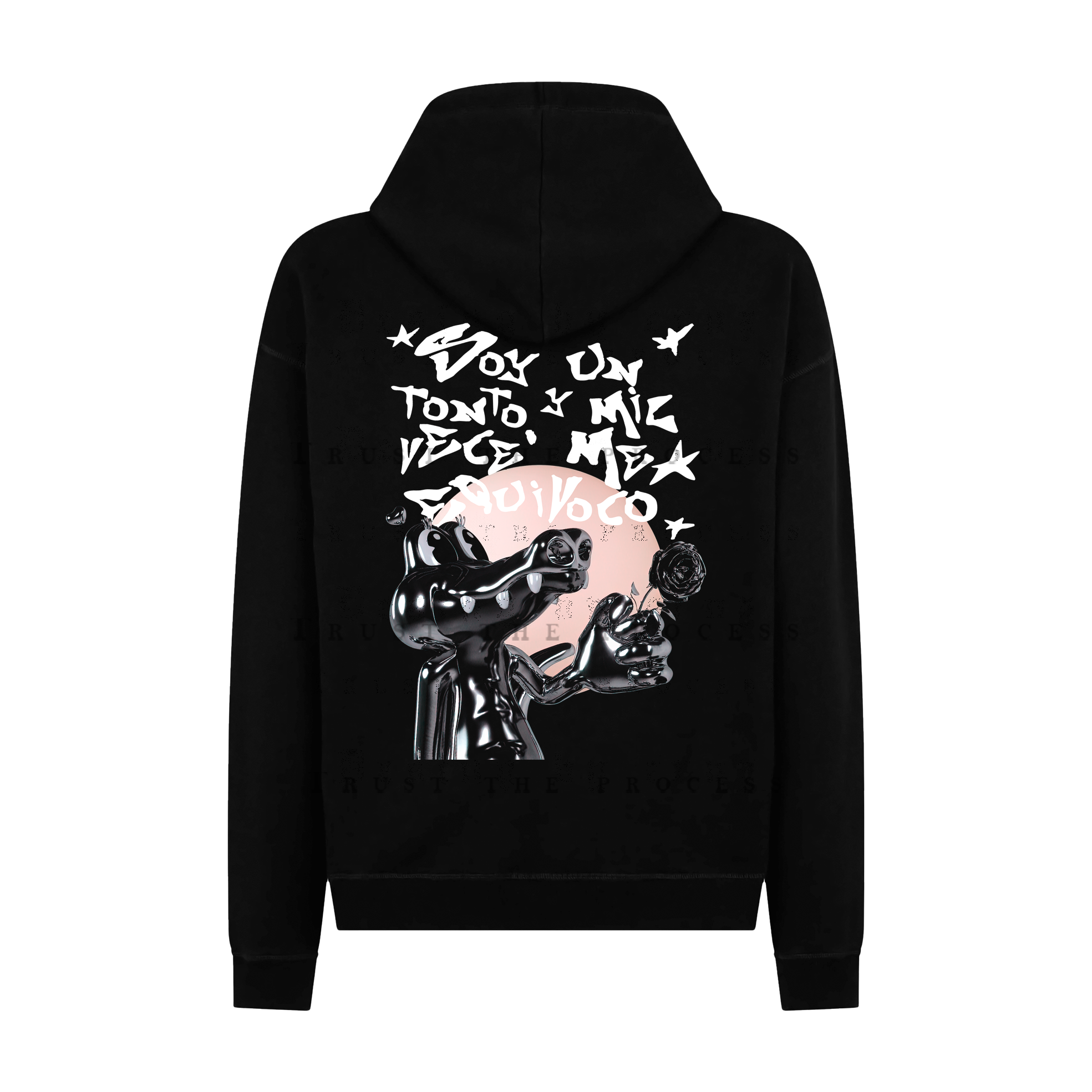 Yoko Soy un tonto Regular Fit Hoodie