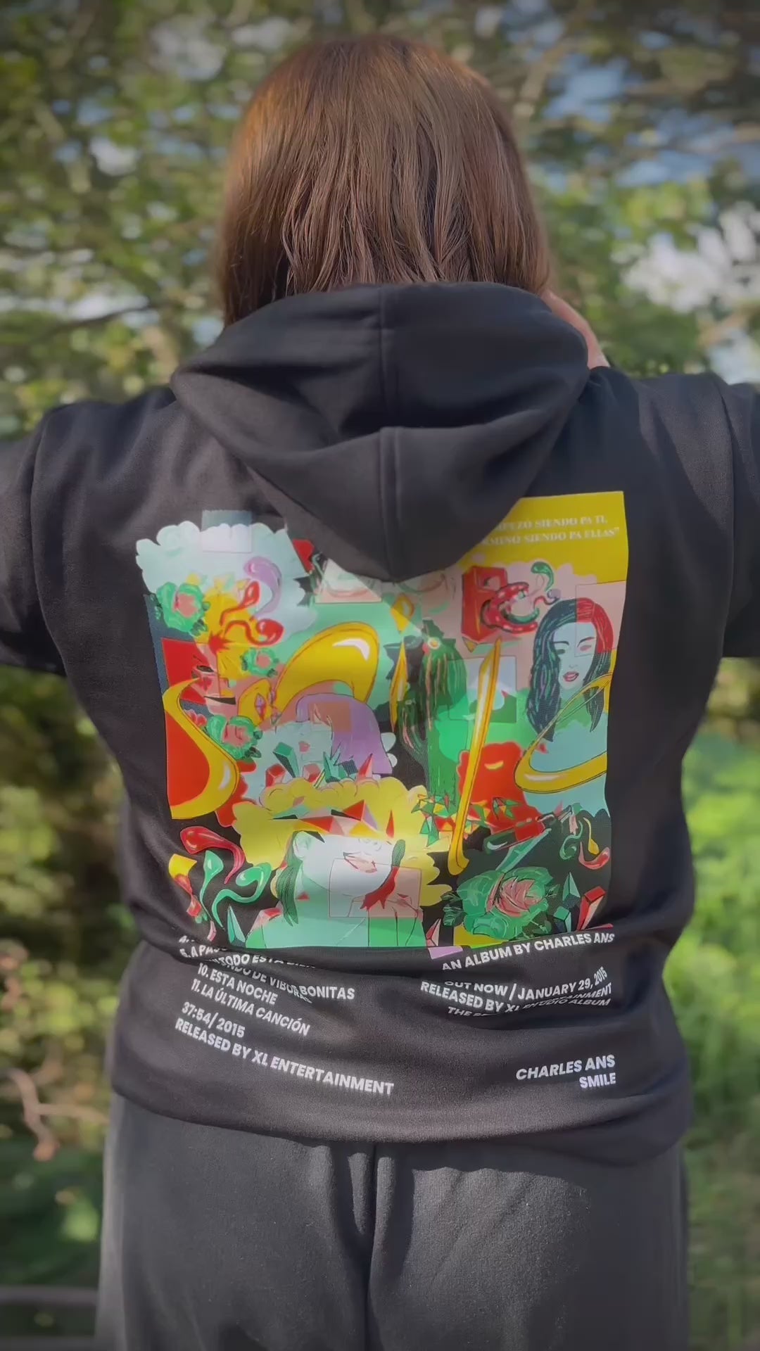 Smile Álbum Regular Fit Hoodie